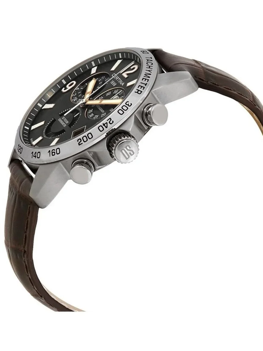 NWT Certina DS Podium Chronograph Grey Dial Men's Watch